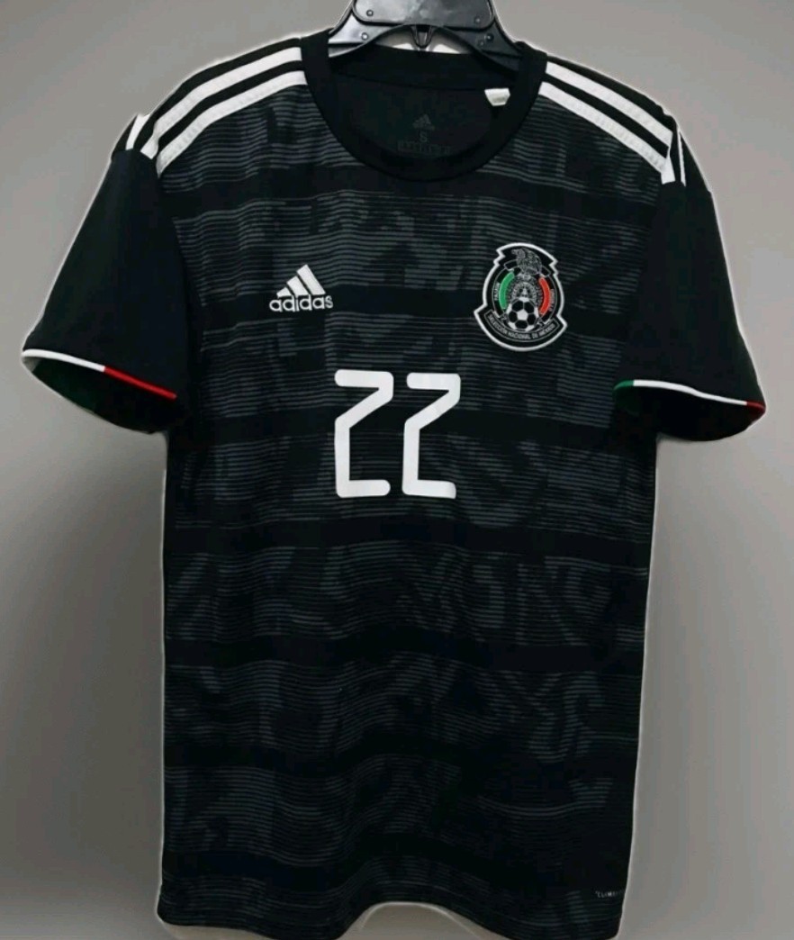 Adidas Mexico Chucky Lozano Rare Black Small | eBay