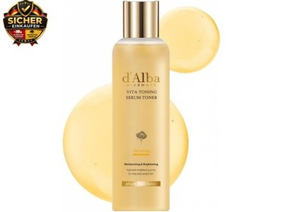 d'alba Piedmont Weißtrüffel Vita Toning Serum Toner, Glashaut-Effekt mit D