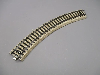 LQ1347 MARKLIN 5120 Train Ho 1/87 1 rail courbe ballast R=286 mm 45° - Photo 1/4