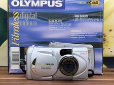 Olympus Camedia D-460 Zoom 1.3MP Box Kit 8MB SmartMedia Sealed Battery Tested