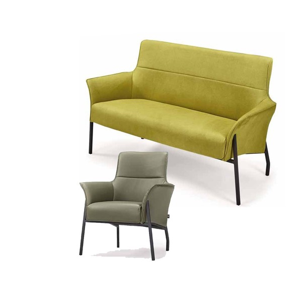 Sofagarnitur 2+1 Sitzer Set Design Sofa Polster Wohnzimmer Modern Luxus 2Tlg-image