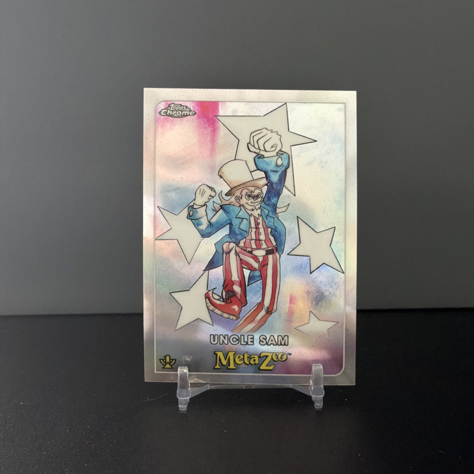 Uncle Sam Metazoo Topps Chrome 2022 Refractor