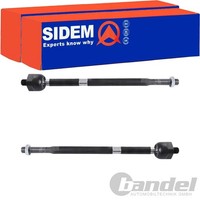 2X Sidem Axialgelenke Spurstangen Passend FüR Audi A1 A2 Seat Ibiza Toledo