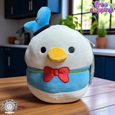 Disney NWT KellyToy Squishmallows Donald Duck 8 Inch Plush 2021   Collectible