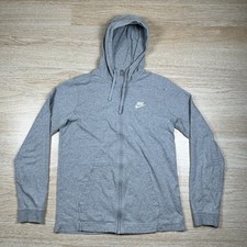 Nike Sweatshirt Full Zip Womens Small S Funnel Neck Pullover Sportswear Training