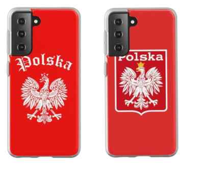 Handyhülle Polen Flagge bedruckt und gestaltet für Handyhülle kompatibel mit