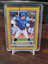 2022 Panini Three and Two #P-37 Miguel Vargas Prospects Gold /25