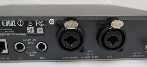 Sennheiser SR 300 IEM G3, A-Band, 516-558 MHz Stereo Transmitter EW 300 - Afbeelding 15 van 17