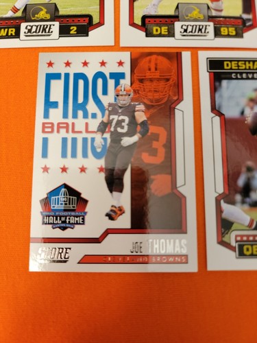 2023 Score Football Team Set Cleveland braun + Einsätze (15 Karten) 🙂 🙂 - Bild 5 von 7