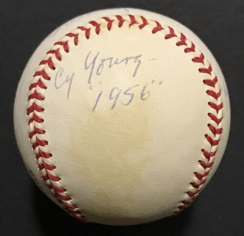 Don Newcombe Signed Official NL Stat Baseball Auto Dodgers MVP ROY #36 PSA COA - Picture 2 of 9