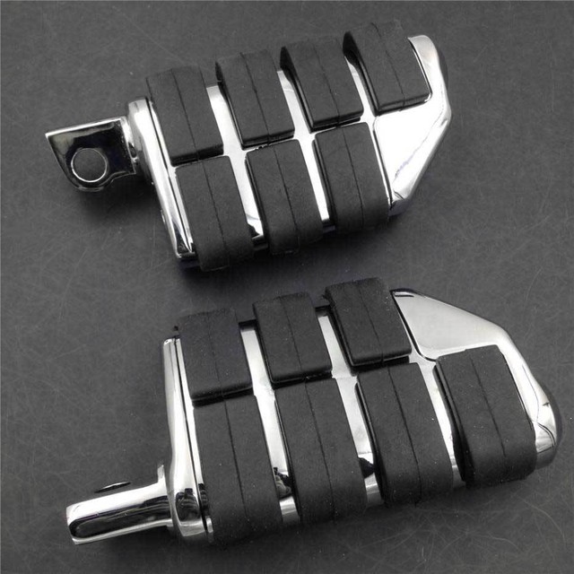 New Chrome Foot Peg Rest For Harley Sportster XL 883 1200 XLH Super Low