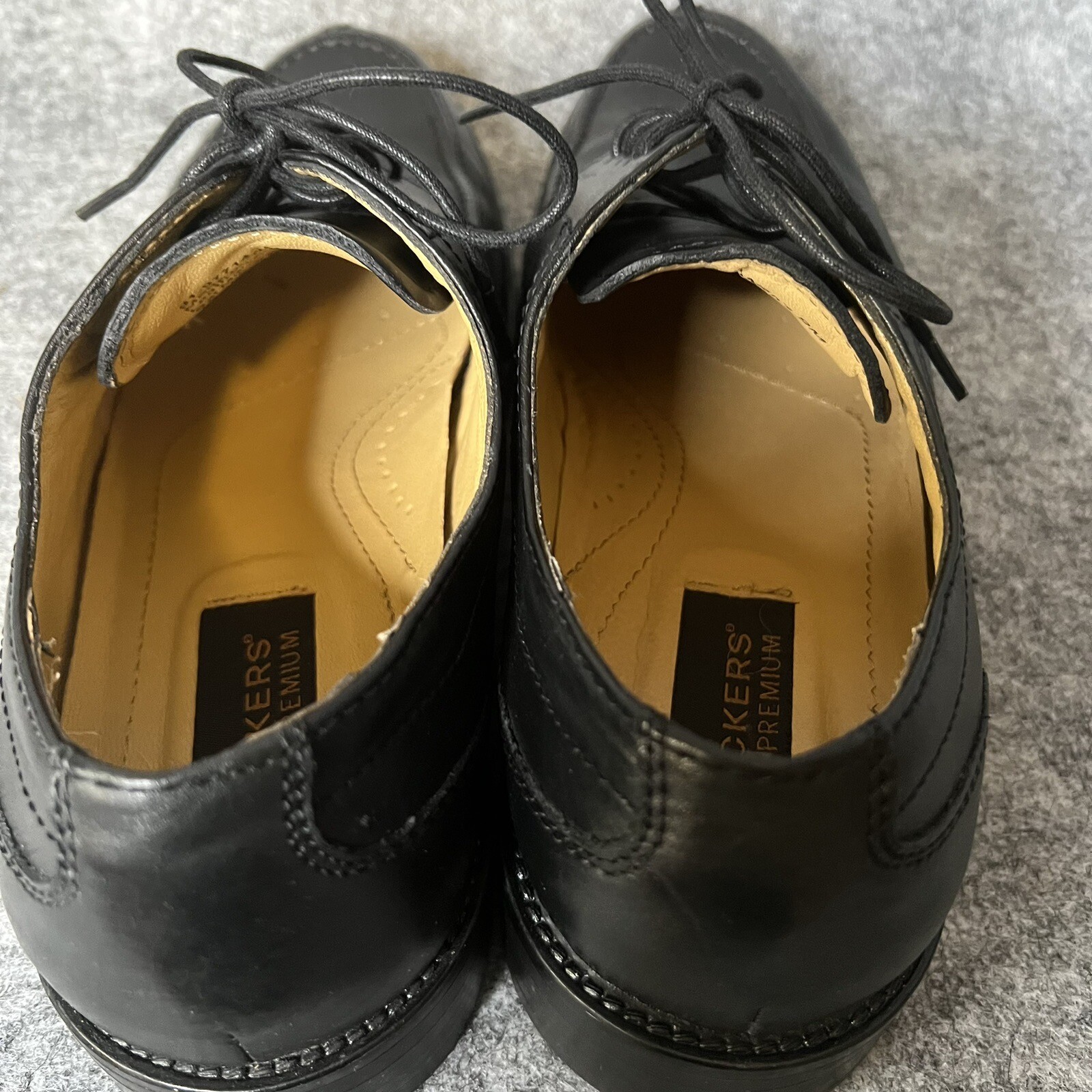 SAOLA Mocassini da uomo neri Dockers in pelle taglia 9