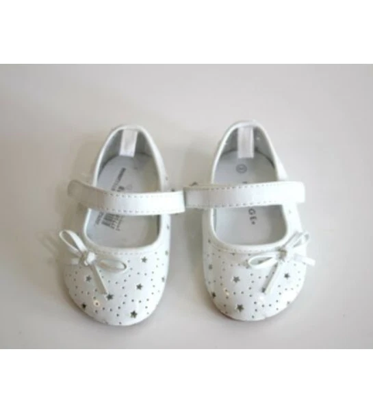 George винтажный Baby девочки белый платье туфли размер 2 - Изображение 2 из 3