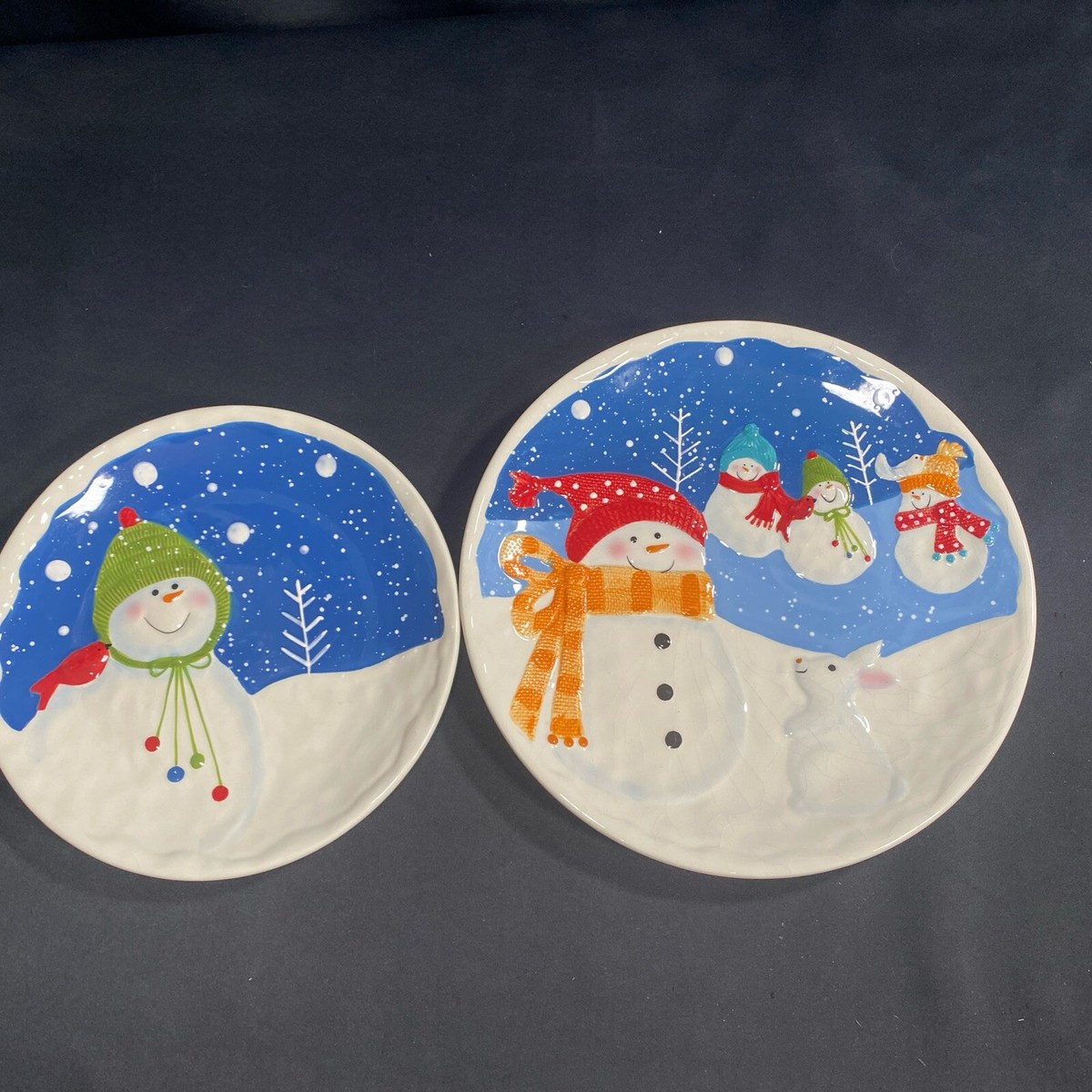 St. Nicholas Square “Snow Days” Snow People Dinner Santa Cookie