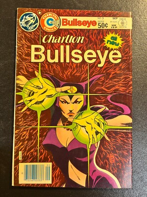CHARLTON BULLSEYE 3 Ian Carr Cover Vol 1 VINTAGE Space Frontier Science Fiction