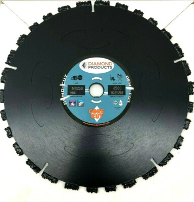 Diamond Products 96302 14'' x .250 Demo-Cut High Speed Specialty Blade