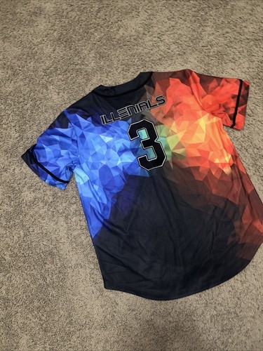 Illenium 6/6 Baseball Jersey Super Rare Limited ILLENIALS Size Large - Picture 9 of 12