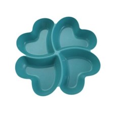 Divided Party Snack Plate Appetizer Serving Platter Nuts Dish Food Storage Tray.