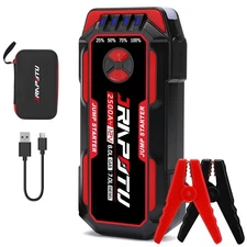 JRAPOTU A02 Car Jump Starter 2500A,12v portable power pack