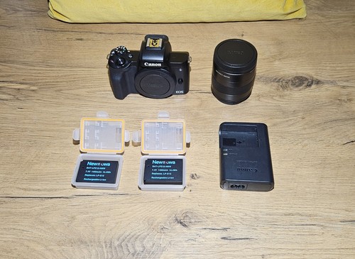 Canon EOS M50 II + EF-M 18-55mm IS STM Mit OVP - Bild 8 von 14