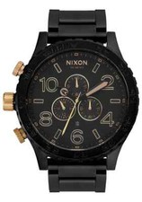 Nixon 51-30 Chronograph A083-1041 Herren Quarzuhr Edelstahl 51mm Zifferblatt