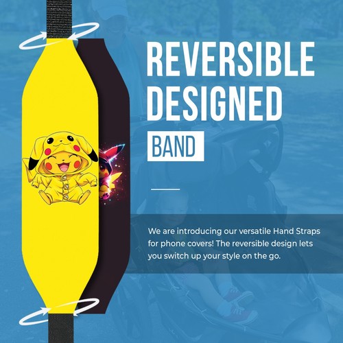 Universal Phone Grip Straps for Secure Handling | Reversible - 第 51/81 張圖片