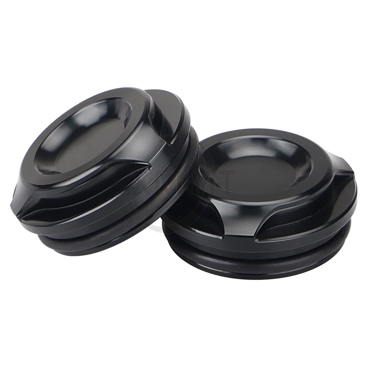 2X Radical Style Swingarm Pivot Cover Cap For Harley Night