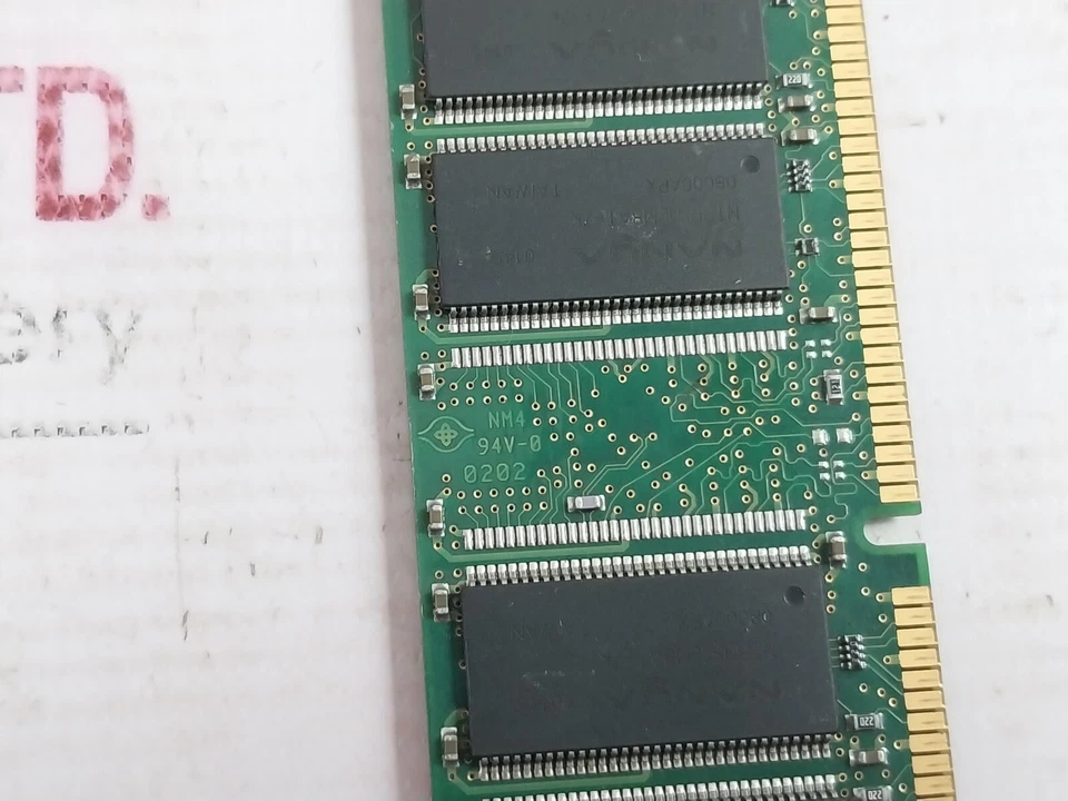 NANYA PC2100U-20330 Random Access Memory RAM DDR-266MHZ 256 MB - Image 3 of 4