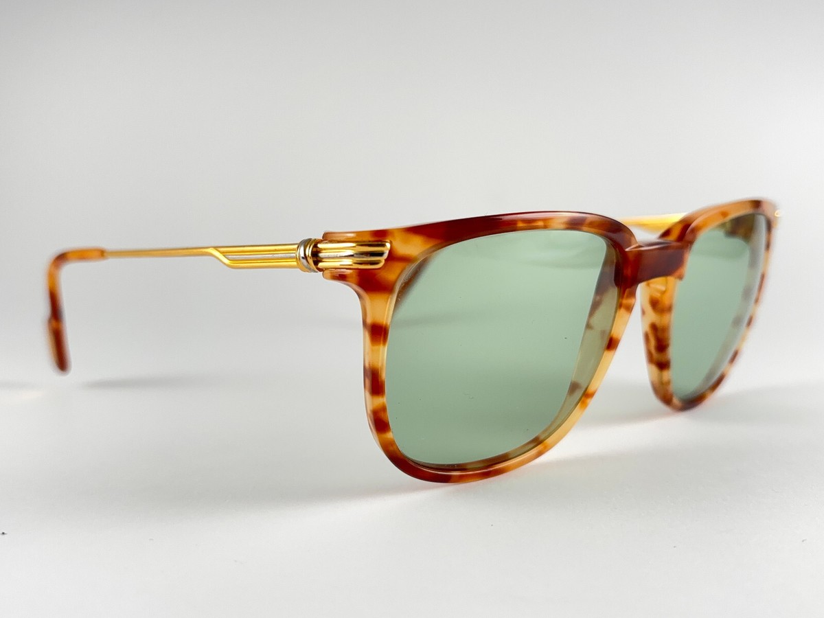NWT Authentic Cartier Gold and Tortoise Sunglasses. Cartier CT0588S C de Cartier Woman sunglasses | OtticaLucciola main image 2