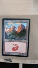MTG EURO Land Promo MOUNTAIN Pyrenees, Spain RED Rare 1999