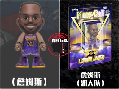 ACE PLAYER NBA Mini Money Ball 100% LeBron James Lakers Purple 9CM