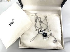 Montblanc Halskette mit Anhänger Vintage 925 Silber