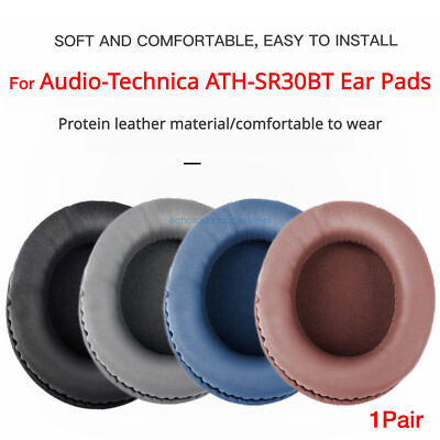 Replacement Ear Pads for Audio-Technica ATH-SR30BT SR30BT Headphone Cover