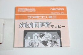 Game Boy advance GBA Famicom Mini Mappy (Namco, 2004)  Complete in Box Japan