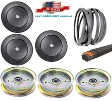 Complete 52" Deck Pulley Belt Kit For Husqvarna MZ5225 MZ5226 / 52" Deck Pulley
