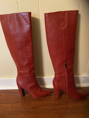 New Sam Edelman 'Raakel' Crocodile Knee 