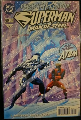 1997 DC Comics Superman Man of Steel Crisis In Andor!  #69