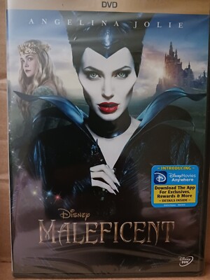 (NEW) MALEFICENT Disney Movie 2014 DVD, ANGELINA JOLIE, FACTORY SEALED 