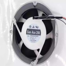 SANYO 109E2024S002 DC24V 1.9A 200 70MM Round Aluminium Frame Cooling Fan