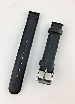 Cinturino Orologio Orient Japan Donna Attacco 14mm Nero in Pelle