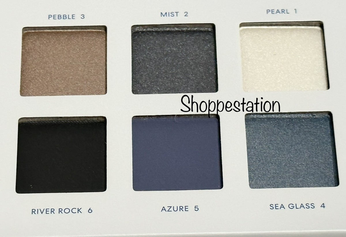 bareMinerals Mineralist Eyeshadow Palette Shade STONEWASHED 6 x