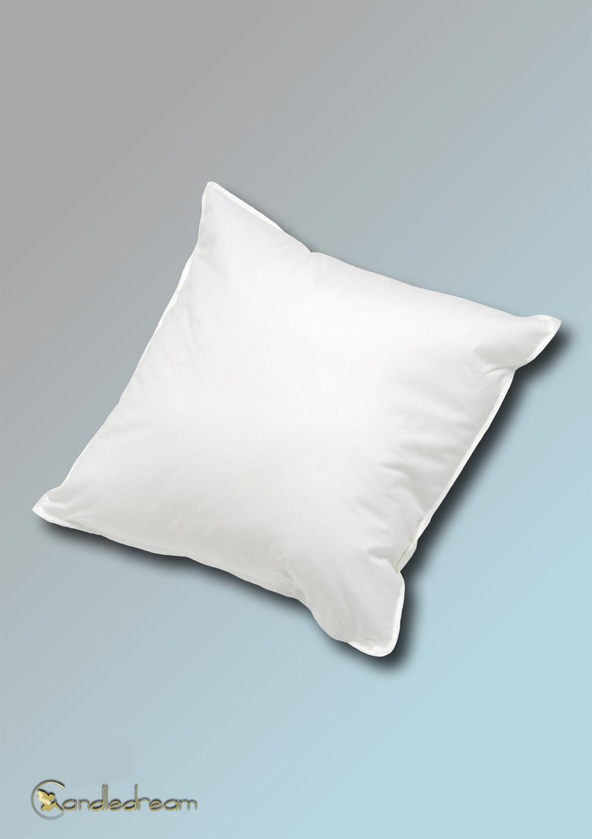 Daunen Kissen 50 x 50 cm Füllkissen Innenkissen Sofakissen in weiß 500 g