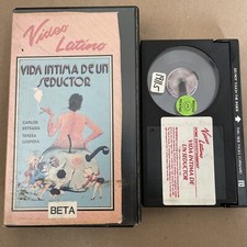 vida intima de un Seductor 1984 Spanish BETAMAX BETA  not vhs  