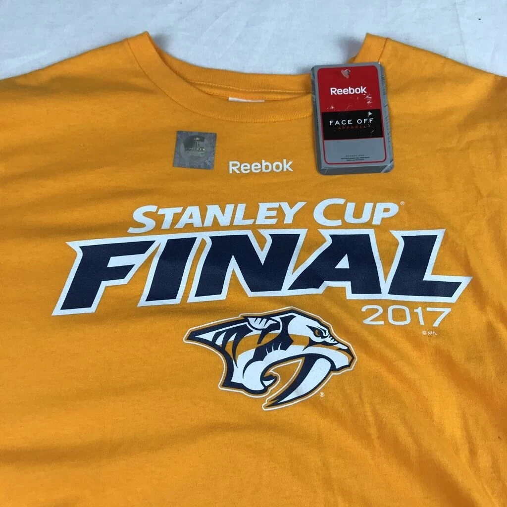 Nashville Predators Stanley Cup Final 2017 Reebok Mens T Shirt