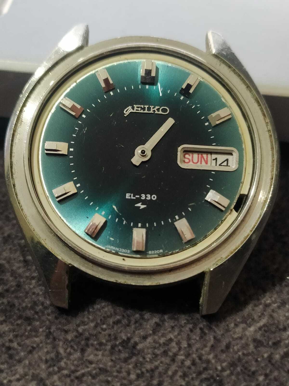 1972年10月製 セイコー EL-330 希少フルオリジナル