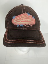 Team Realtree hat snapback brown pink blue patched baseball cap