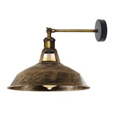 Vintage Wall Lights Retro Industrial Metal Lamp Shade Sconces Wall Light Fixture