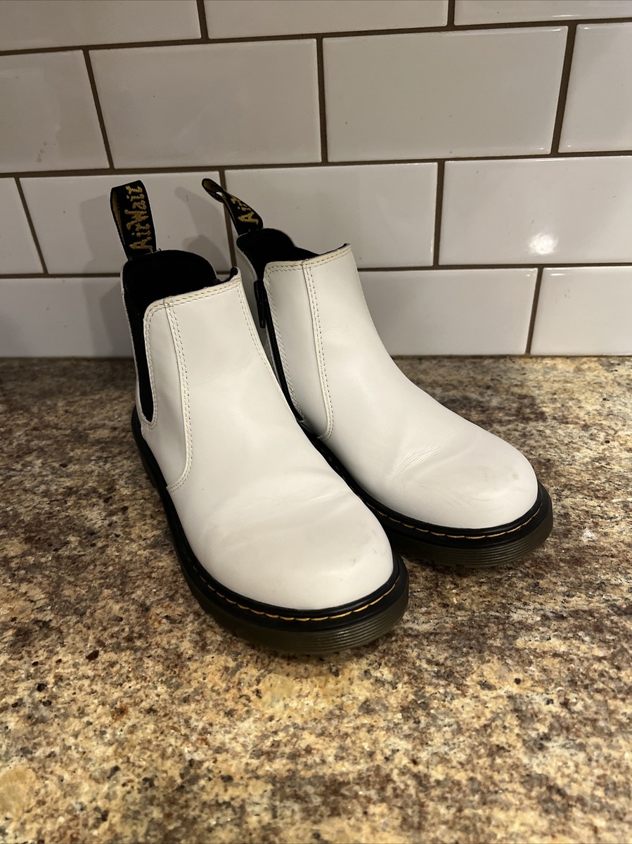 HOT 2976 Chelsea Chelsea Boots White Doc Martens 2976 Quad