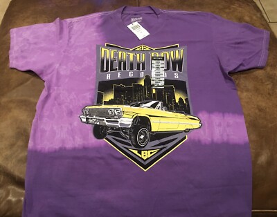 Death Row Records Hot Topic T-Shirt Size Large Men s New With Tags