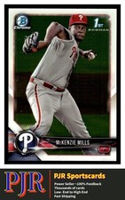 2018 Bowman Chrome #BCP87 McKenzie Mills Philadelphia Phillies  Buy 4 - 35% Off